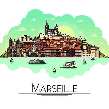 Boulevard De La These Marseille Apartment Exterior photo